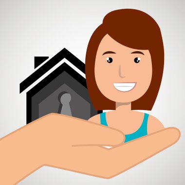 kadın el evin anahtarı