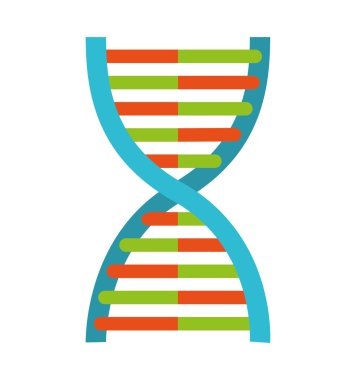 DNA molekül parçacık simgesi