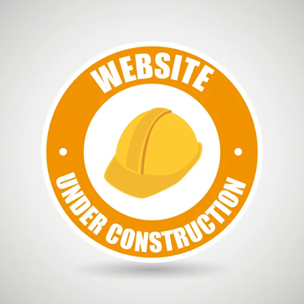 Outil de construction de site web — Image vectorielle