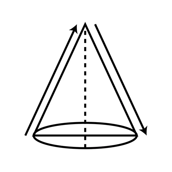 Иконка треугольника — стоковый вектор