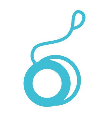 oyuncak bebek siluet simge