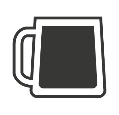 cam içki içecek siluet simge