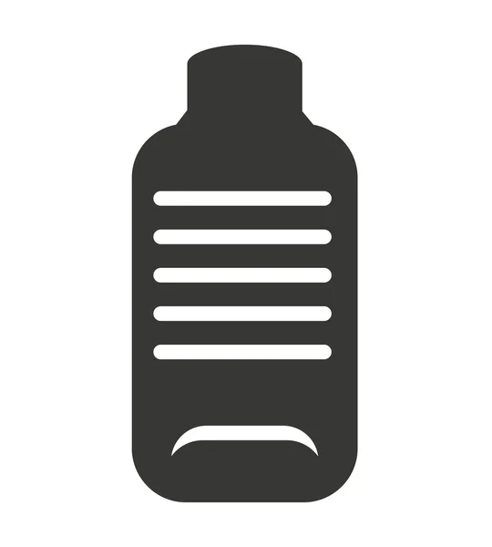 Grote fles water pictogram — Stockvector