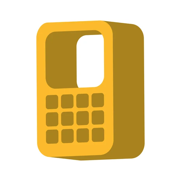 Tecnología de smartphone icono portátil — Vector de stock