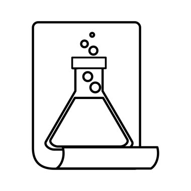 tüp testi cam kutsal kişilerin resmi