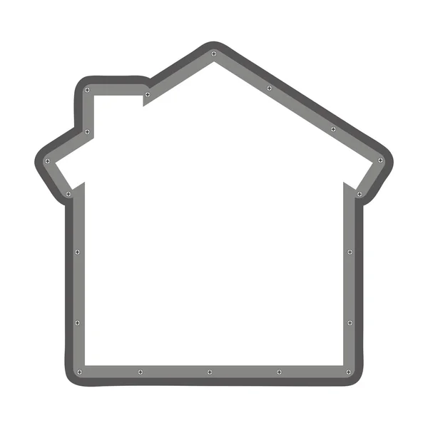 Haus Haus isometrisches Symbol — Stockvektor