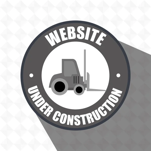 Site-ul web instrument de construcție — Vector de stoc