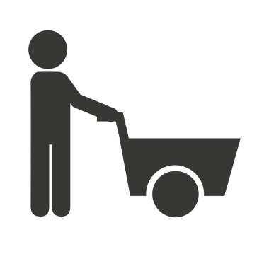 İnşaat Oluşturucusu siluet simge