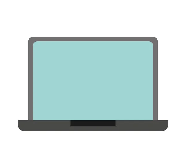Tragbare Ikone für Laptops — Stockvektor