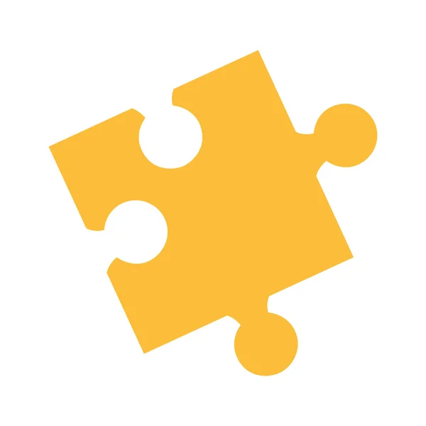Játék baba silhouette ikon — Stock Vector