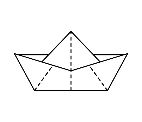 Иконка корабельной бумаги — стоковый вектор