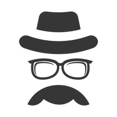 Hippi tarzı yüz simgesi