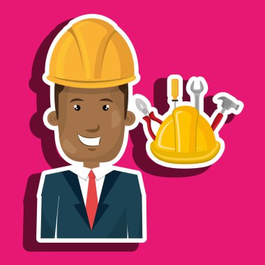 adam inşaat aracı kask