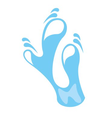 su damla sıçrama simgesi