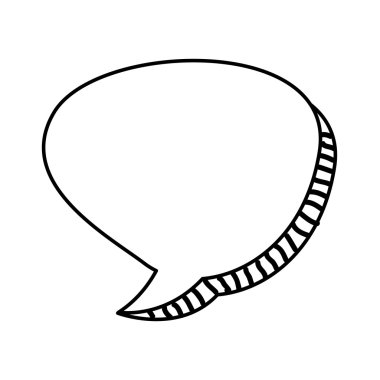 konuşma balonu tek renkli ileti simgesi