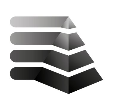 Piramid Infographic sunma kutsal kişilerin resmi