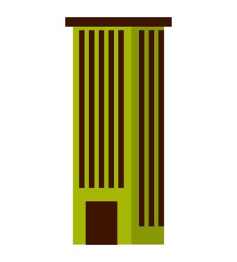 Bina yeşil ekoloji simgesi