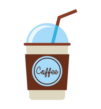 lezzetli kahve siluet simge