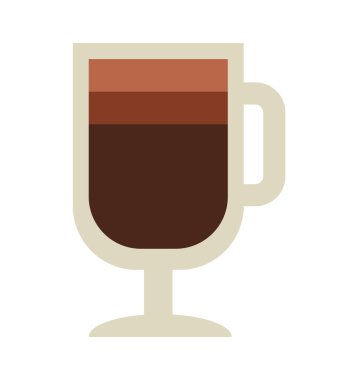 lezzetli kahve siluet simge