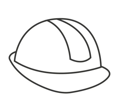kask oluşturucu siluet simge