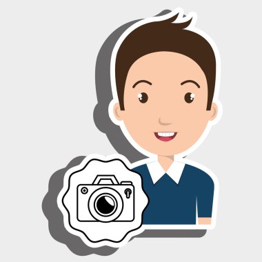 Öğrenci mezuniyet kamera fotoğraf