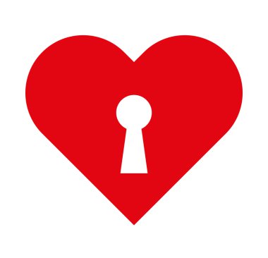 kalp kırmızı aşk simgesi