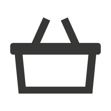 alışveriş sepeti mağaza simgesi