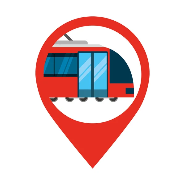 Transporte de eléctrico ícone de serviço público —  Vetores de Stock