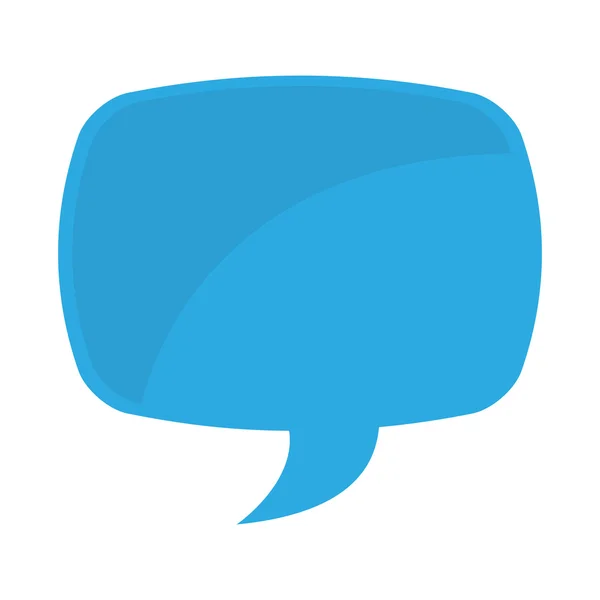 Ícone de mensagem de cor de bolha de fala — Vetor de Stock