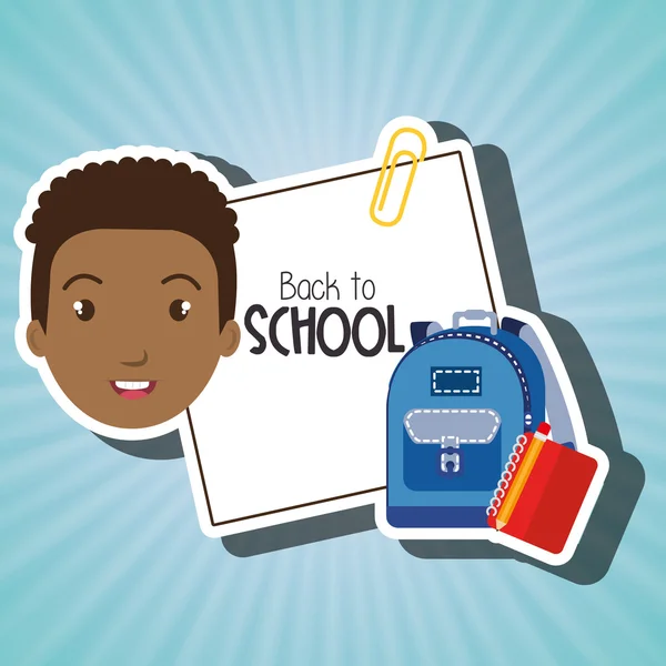 Öğrenci çanta kitap okul