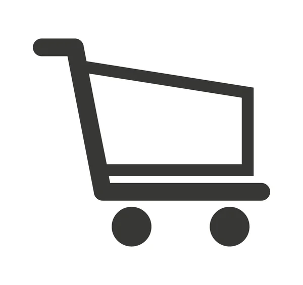 Carrinho de compras loja ícone — Vetor de Stock