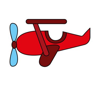 uçak şirin oyuncak simgesi