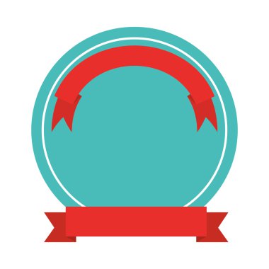 çerçeve şerit izole simgesi tasarım ile