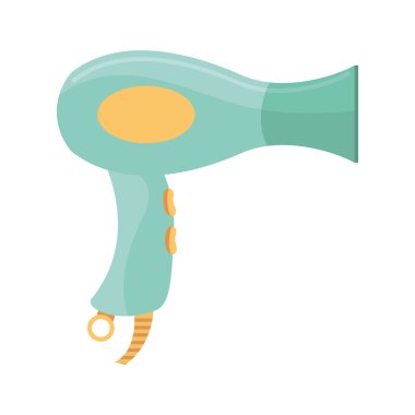 Kuaför ekipmanları izole simgesi