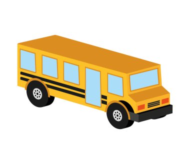 Araba izometrik araç simgesini