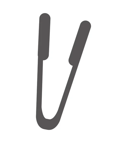Werkzeugbesteck Silhouette Symbol — Stockvektor
