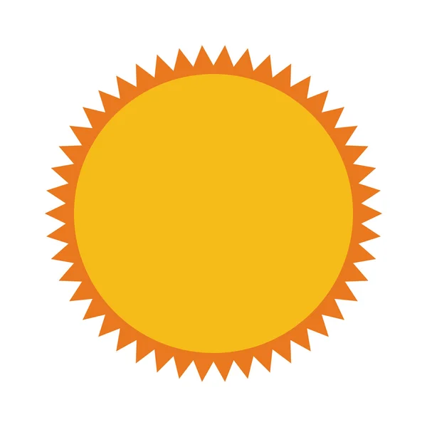 Иконка солнечной звезды — стоковый вектор