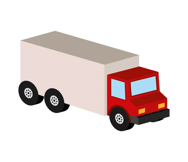 Car isometric vehicle icon — Stock Vector