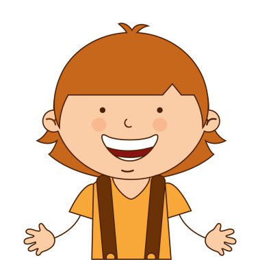 Avustralya çocuk karakter simgesi