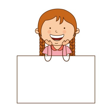 küçük kız gülümseme simgesi