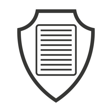 kalkan izole sigorta simgesi