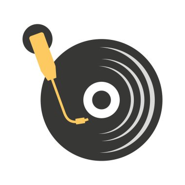uzun çalma disk oyuncu simgesi