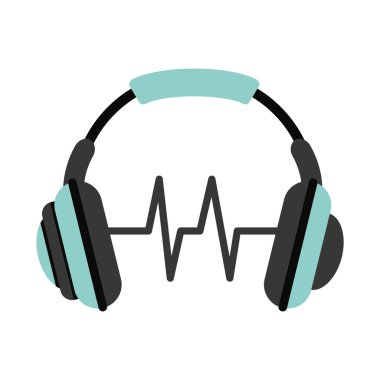 kulaklık tel müzik simgesi