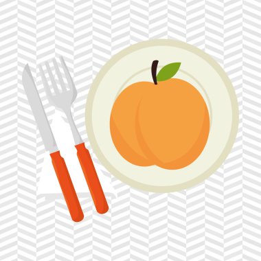 gıda sağlıklı tabak çatal