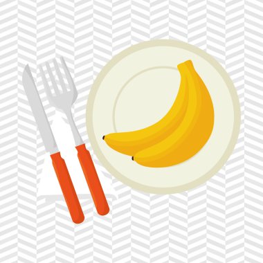 gıda sağlıklı tabak çatal