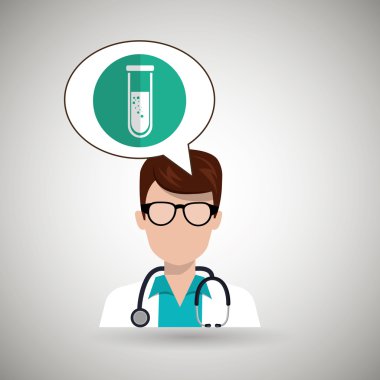 Doktor stetoskop cam tıp