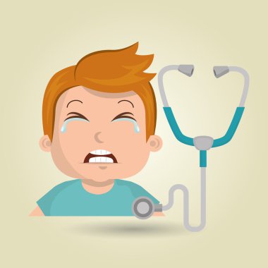 Çocuk ağlayan korku tıp