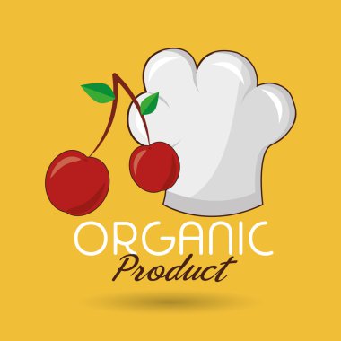Organik gıda chef şapka