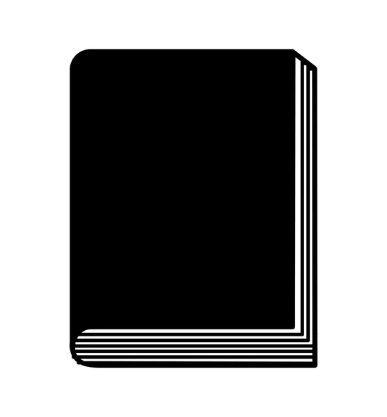 Απομονωμένη εικονίδιο βιβλίο κειμένων — Διανυσματικό Αρχείο