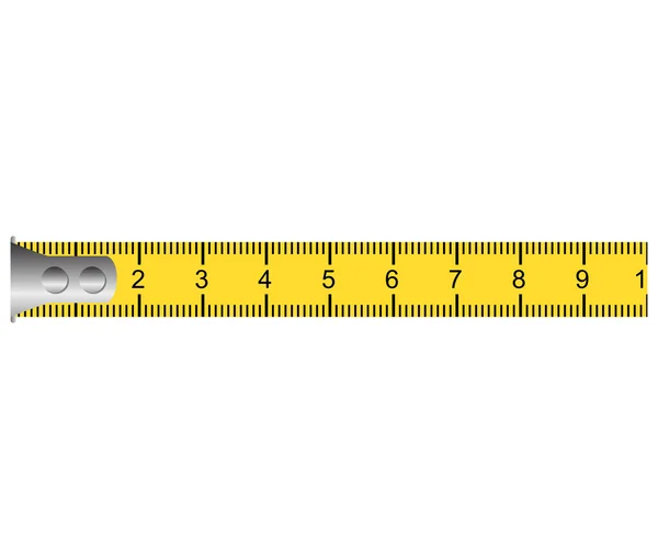 Ruban mesure icône ruban — Image vectorielle